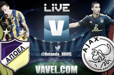 APOEL Nicosia - Ajax Live Score and Text Commentary of 2014 UEFA Champions League