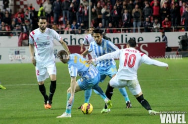 El Málaga visitará al Sevilla antes de finalizar el año