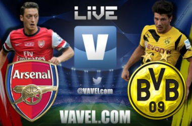 Match Result Arsenal - Borussia Dortmund Live Commentary and UCL Scores 2014