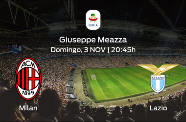 Milan vs Lazio EN VIVO y en directo online  en Serie A 2019