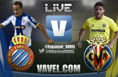 Resultado Espanyol - Villarreal en la Liga BBVA 2015 (1-1)