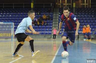 Victoria trabajada del FC Barcelona ante Uruguay Tenerife