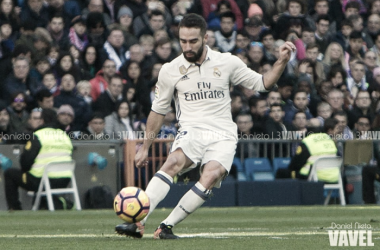 Dani Carvajal: &quot;Esperemos estar luchando por todo en mayo&quot;