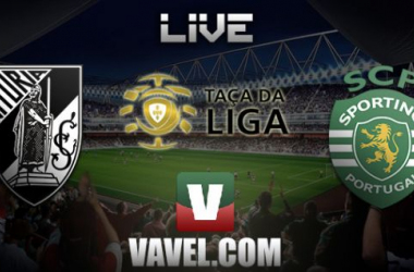 Resultado Vitoria Guimaraes - Sporting de Portugal en la Taça da Liga 2014 (0-2)
