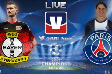 Champions League: Live Bayer Leverkusen - PSG, le match en direct
