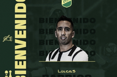 Lucas Barrios ya es
jugador del Halcón