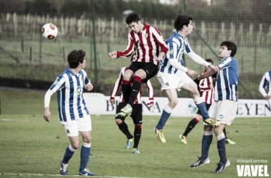 El Bilbao Athletic se ahoga en el derbi