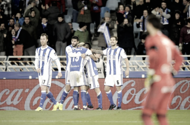 Real Sociedad-Celta de Vigo: Puntuaciones de la Real Sociedad, jornada 19 de La Liga