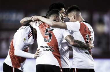 Liga Profesional: River goleó a Lanús