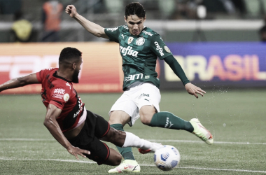 No 100º jogo de Abel Ferreira, Palmeiras goleia Atlético-GO
pelo Brasileirão