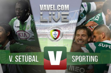 Resultado Vitoria de Setúbal - Sporting en la Liga Portuguesa 2015 (1-2)