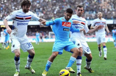 Diretta Napoli - Sampdoria in Serie A