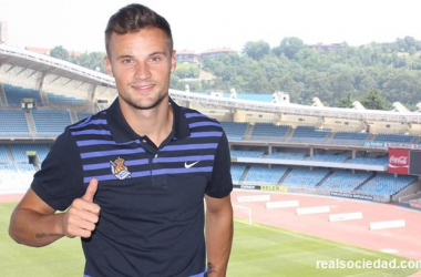 Haris Seferovic, nuevo jugador de la Real Sociedad