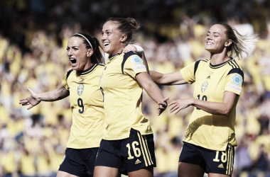 Suécia goleia Portugal e confirma primeiro lugar no grupo C da Eurocopa Feminina