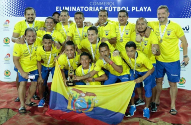 Ecuador ya es parte del mundial de fútbol playa