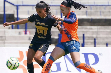 ¿Cómo le va a Pumas femenil cuando enfrenta al Puebla en el Olímpico Universitario?