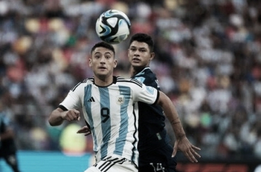 Victoria de Argentina ante Guatemala FOTO:(PAGINA 12)&nbsp;