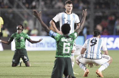 El equipo argentino sub 20 eliminado del mundial (foto: Cadena3)&nbsp;