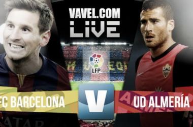Diretta Barcellona - Almeria in il risultato della partita di Liga Spagnola (4-0)