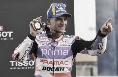 Jorge Martín ganador de la Sprint Race del Gran Premio de Qatar/ Fuente: Prima Pramac Racing&nbsp;