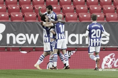 Athletic Club - Real Sociedad: puntuaciones de la Real Sociedad en la jornada 16 en LaLiga