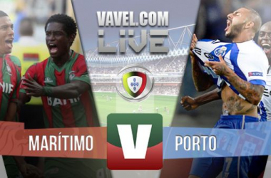 Resultado Maritimo - Porto en la Taça da Liga 2015 (2-1)