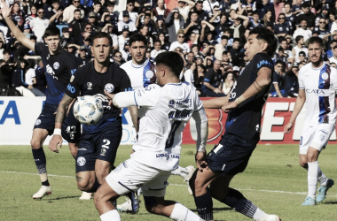 Los puntajes de Godoy Cruz en el clásico