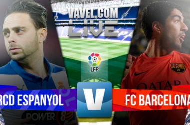 Resultado Espanyol - Barcelona en la Liga BBVA 2015 (0-2)