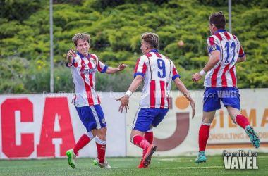 El Atlético B se aferra a su último tren por los playouts