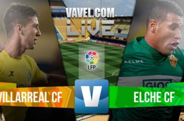 Resultado Villarreal - Elche 2015 en la Liga BBVA 2015 (1-0)