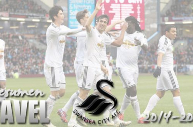 Swansea City 2014-15: la liga de los récords