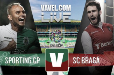 Resultado Sporting - Braga en la Liga Portuguesa 2015 (4-1)