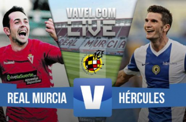 Resultado Real Murcia - Hércules en playoffs Segunda B 2015 (0-1)