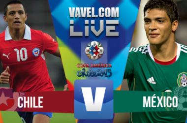 Score Mexico - Chile in 2015 Copa America (3-3)