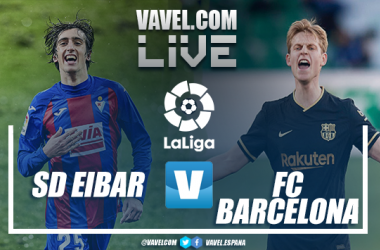 Resumen Eibar vs Barcelona en Liga Santander (0-1)