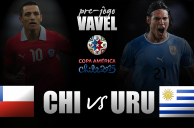 Sob pressão, Chile e Uruguai abrem mata mata da Copa América 2015