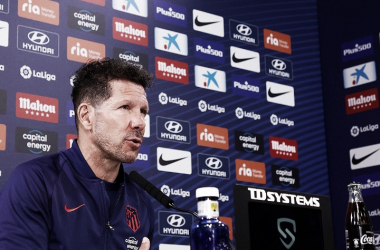 Simeone: "El Granada es un equipo que siempre muestra un buen juego ofensivo"