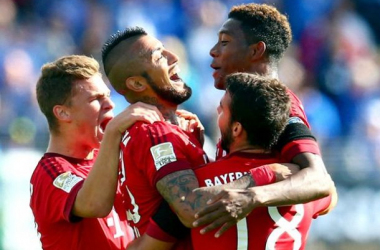 Il Bayern vince nel segno di Vidal e Coman: tris al Darmstadt