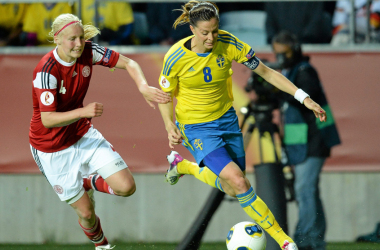 Goleira defende dois pênaltis e evita derrota da Dinamarca para a anfitriã Suécia