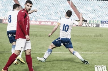 El pichichi del Real Zaragoza B volvió a ver puerta