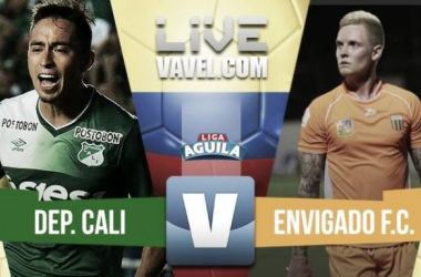 Remontada del Cali y derrota al Envigado (4-2)