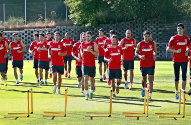 Cata Díaz se incorpora a los entrenamientos con el Atlético de Madrid