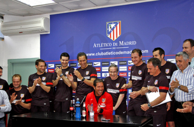 Simeone convoca a toda la plantilla para el partido contra el Mallorca