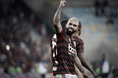 Gabigol comemora triunfo do Flamengo e frisa: "Meu gol mais importante aqui"
