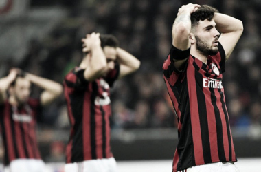 El Milan dice adios al sueño europeo