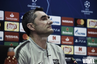 Ernesto Valverde: "El abrir el partido era fundamental porque no estaba claro de quién era"