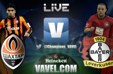 Resultado Shakthar Donetsk - Bayer Leverkusen en Champions League 2014 (0-0)