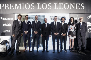 Florentino Pérez fue premiado con el Premio Los Leones