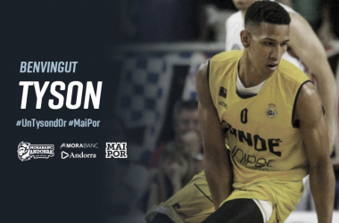 Tyson Pérez, nuevo fichaje de Morabanc Andorra