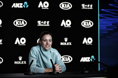 Kerber: "Sé que estoy jugando bien, así que llego con mucha confianza"